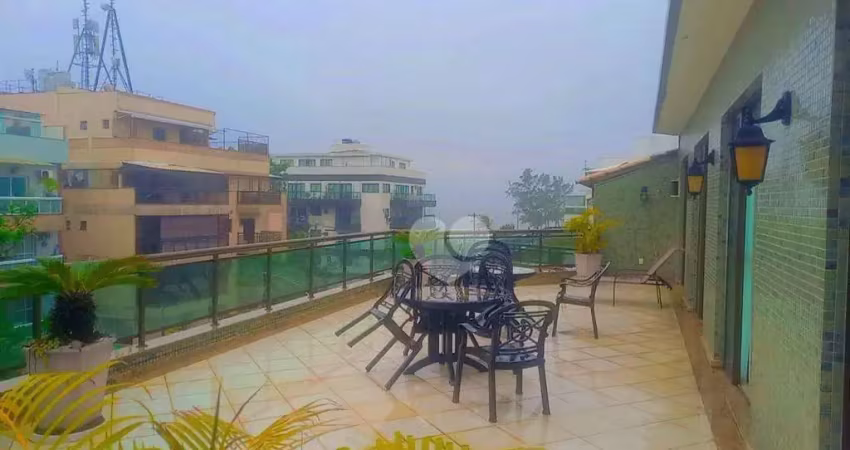 Cobertura com 3 Quartos, 221 m² - Aluguel por R$9.000 + taxas/mês - Recreio dos Bandeirantes - Rio de Janeiro/RJ e Aceita Pets