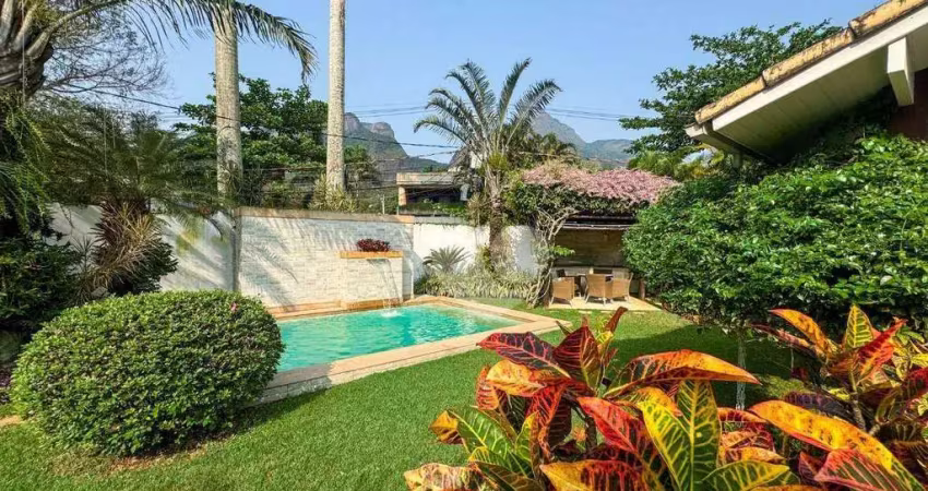 Casa com 4 quartos à venda, 330 m² por r$ 2.500.000 - itanhangá - rio de janeiro/rj