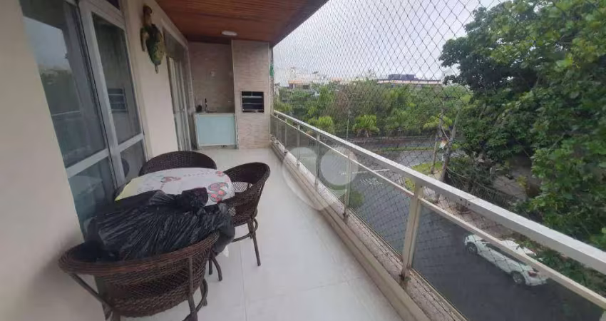 Apartamento com 2 dormitórios à venda, 108 m² por r$ 749.000,00 - recreio dos bandeirantes - rio de janeiro/rj
