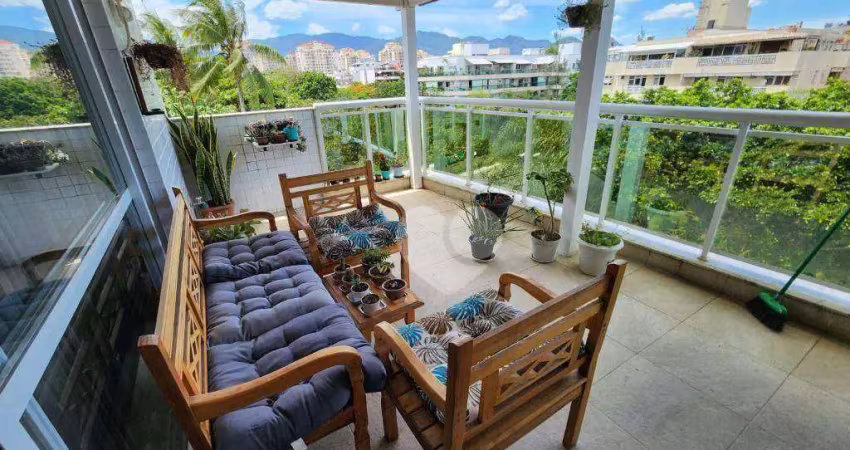 Cobertura 4 quartos à venda, 205 m² por r$ 1.250.000 - recreio dos bandeirantes - rio de janeiro/rj