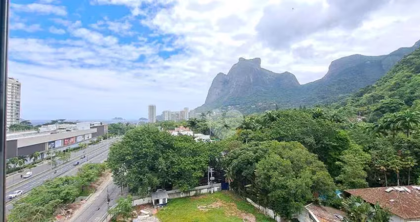 Apartamento duplex 2 quartos suítes com vista deslumbrante em são conrado