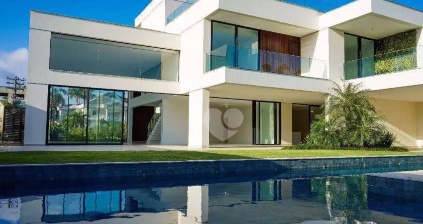 Casa com 5 quartos à  venda, 1207 m² na barra da tijuca por  r$ 17.000.000
