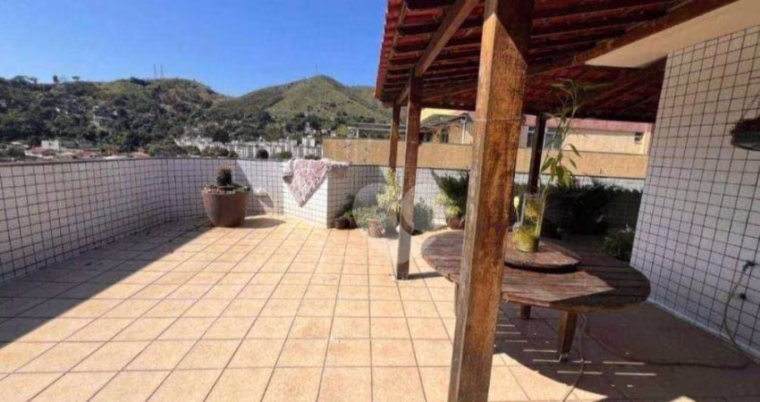 Cobertura com 3 dormitórios à venda, 184 m² por R$ 550.000,00 - Praça Seca - Rio de Janeiro/RJ