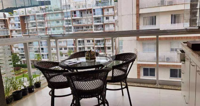 Apartamento com 2 quartos à venda, 66 m² por r$ 590.000 - recreio dos bandeirantes - rio de janeiro/rj