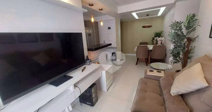 Apartamento com 3 dormitórios à venda, 70 m² por r$ 560.000,00 - jacarepaguá - rio de janeiro/rj