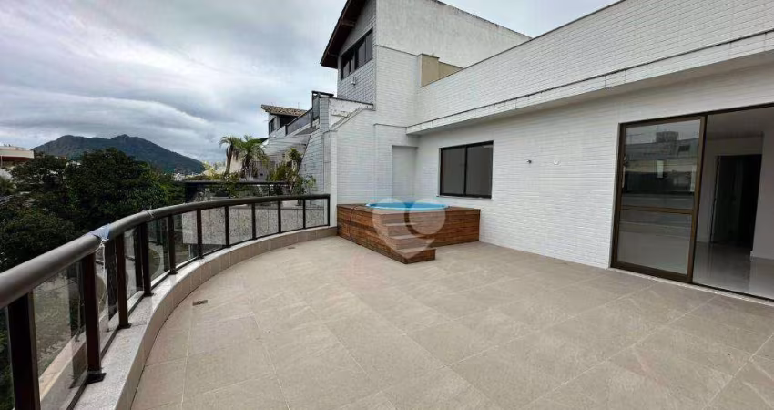 MAGNÍFICA COBERTURA PRIMEIRA LOCAÇÃO NO RECREIO DOS BANDEIRANTES - 380m²