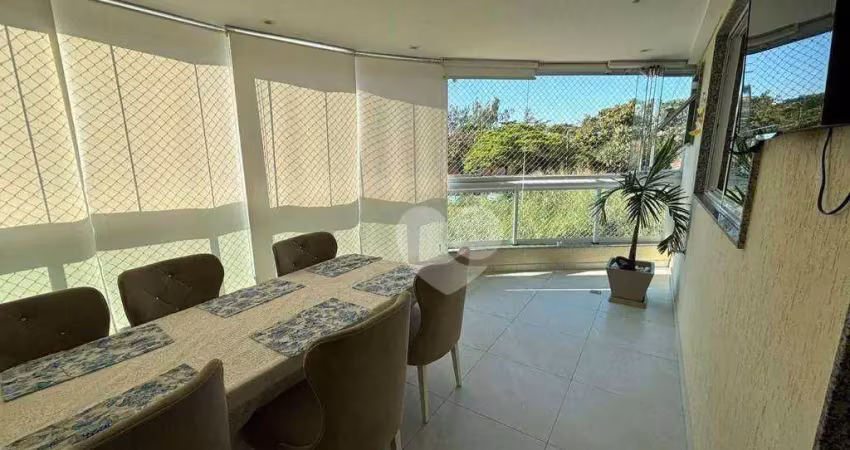 Apartamento com 3quartos à venda, 103 m² por r$ 795.000 - recreio dos bandeirantes - rio de janeiro/rj