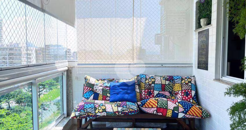 Excelente apartamento no Condomínio Aloha com 3 dormitórios à venda, 75 m² por R$ 850.000 - Recreio dos Bandeirantes - Rio de Janeiro/RJ