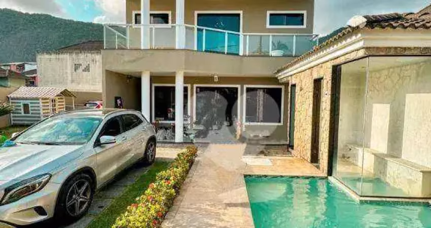 Casa com 3 dormitórios à venda, 323 m² por r$ 1.800.000,00 - vargem pequena - rio de janeiro/rj