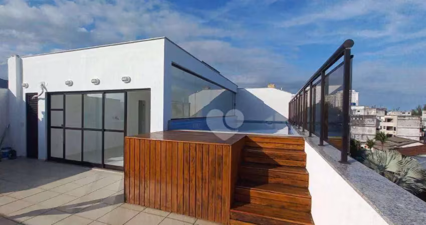 Cobertura com 3 quartos à venda, 261 m² por r$ 1.800.000 - recreio dos bandeirantes - rio de janeiro/rj
