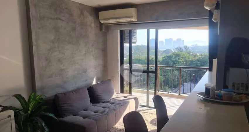 Apartamento com 1 quarto, vista mar, 64 m² por r$ 780.000 - barra da tijuca - rio de janeiro/rj