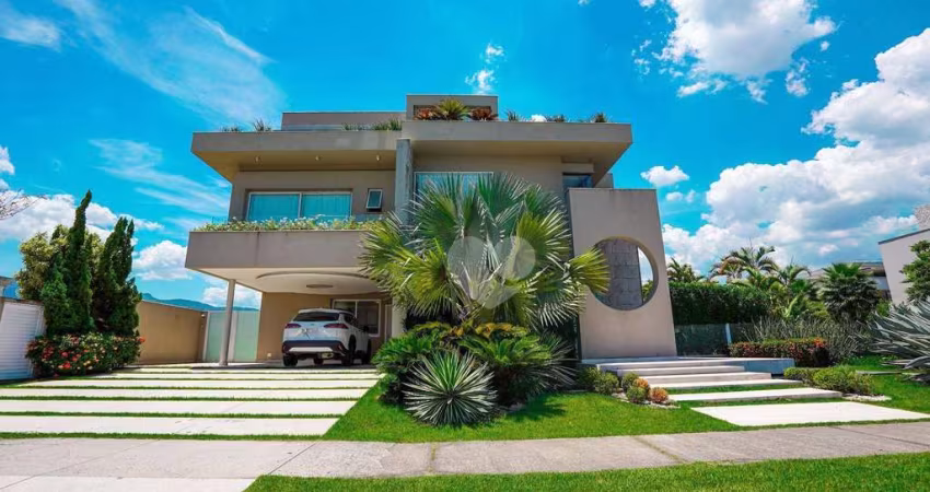 Casa com 5 quartos à venda, 889 m² por R$ 16.800.000 - Barra da Tijuca - Rio de Janeiro/RJ