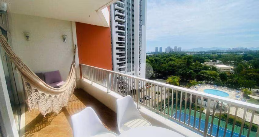 Apartamento com 1 quarto à venda no Rosas, 69 m² por R$ 895.000 - Barra da Tijuca - Rio de Janeiro