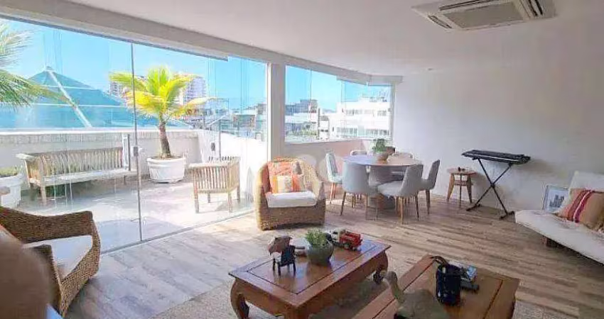 Cobertura com 4 quartos à venda, 430 m² por r$ 4.200.000 - jardim oceânico - rio de janeiro/rj