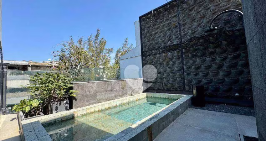 Cobertura mobiliada com 3 quartos à venda, 153 m² por r$ 1.490.000 - recreio dos bandeirantes - rio de janeiro/rj