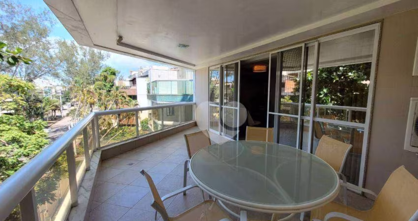 2ª Quadra da praia-Apartamento com 3 quartos, 3 suítes à venda, 201 m² por R$ 1.300.000 - Recreio dos Bandeirantes