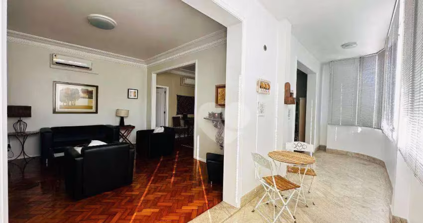Apartamento com 3 quartos à venda, 141 m² por r$ 2.170.000 - copacabana - rio de janeiro/rj