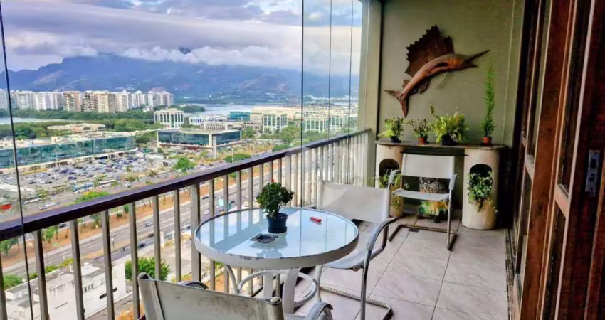 Apartamento com 4 quartos à venda, 161 m² por r$ 2.280.000 - barra da tijuca - rio de janeiro/rj