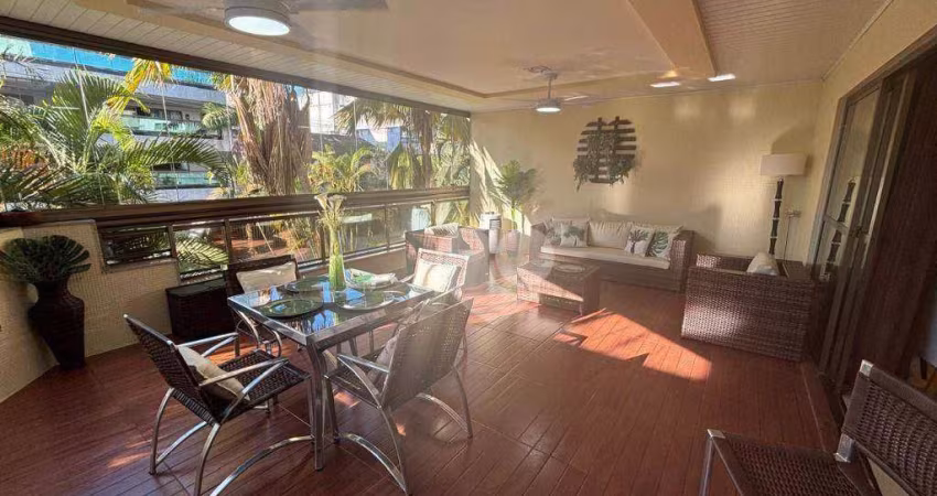 Apartamento com 3 quartos sendo 2 suítes à venda, PORTEIRA FECHADA, 182 m² por R$ 1.280.000 - Recreio
