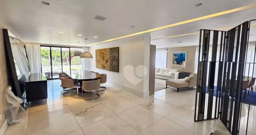 Casa com 5 suítes à venda, 879 m² por r$ 11.500.000 - barra da tijuca - rio de janeiro/rj