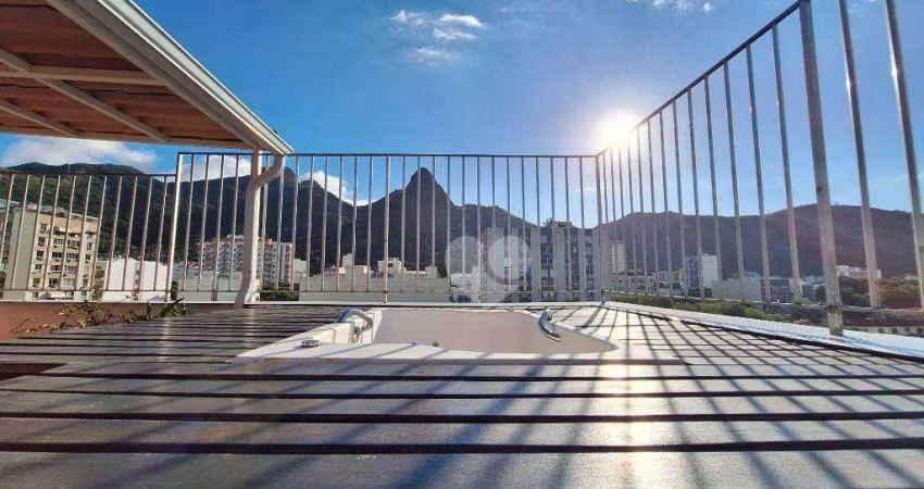 Grajaú , próximo a Pça Edmundo Rego, cobertura duplex, 2qts , terraço, hidromassagem, vaga , porteiro, $800.000,00 Grajaú- RJ