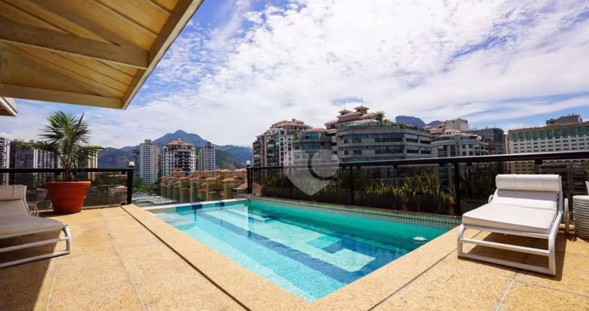 Cobertura com 4 suites com  closets 8 vagas garagem à venda, 671 m² por R$ 16.100.000 - Barra da Tijuca - Rio de Janeiro/RJ