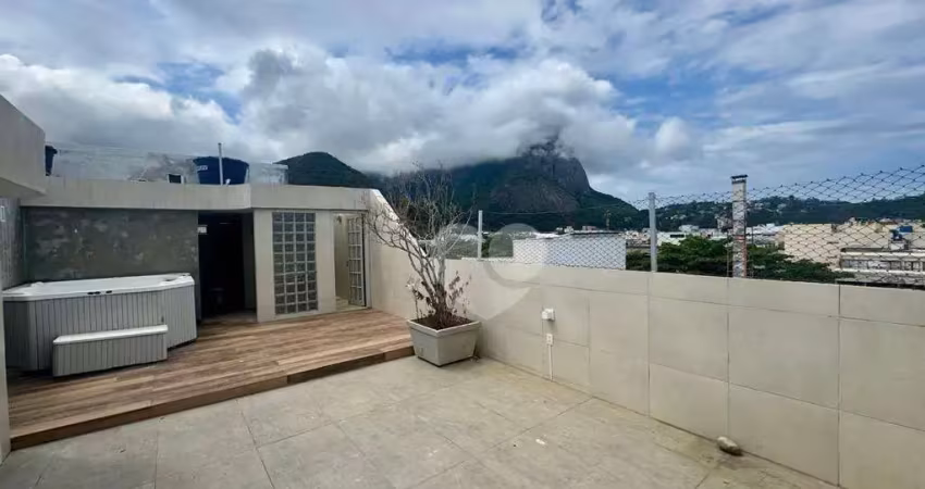 Jardim Oceânico - Cobertura Duplex de 3 Suítes com Vista livre para a Pedra da Gávea. Colado na Olegário Maciel. Barra da Tijuca/RJ.