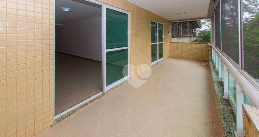 Apartamento com 3 dormitórios para alugar, 121 m² por R$ 6.167,51/mês - Recreio dos Bandeirantes - Rio de Janeiro/RJ