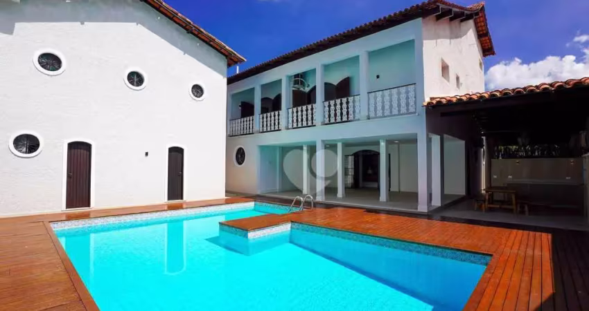 Casa com 6 quartos à venda, 755 m² por r$ 4.950.000 - barra da tijuca - rio de janeiro/rj