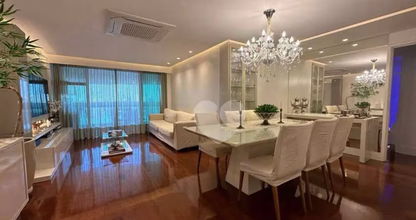 Apartamento com 3 quartos à venda, 129 m² por r$ 2.100.000 - península - rio de janeiro/rj