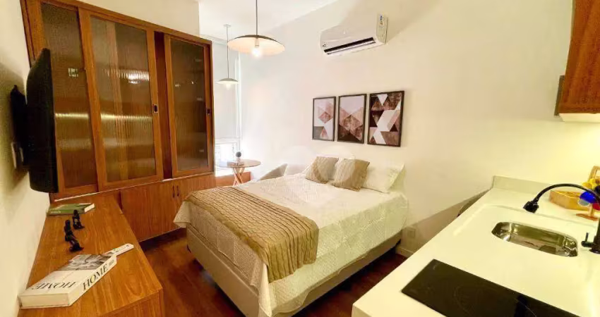 Apartamento com 1 dormitório à venda, 18 m² por r$ 250.000,00 - cidade nova - rio de janeiro/rj