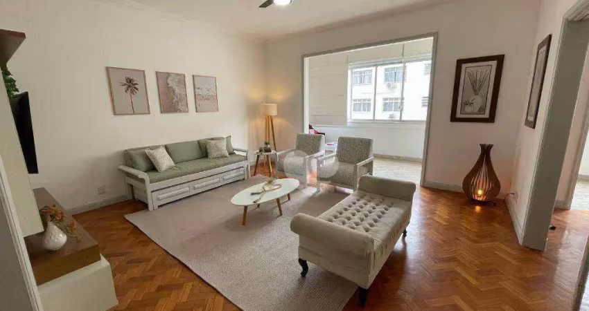 Apartamento com 3 dormitórios à venda, 182 m² por r$ 1.900.000,00 - copacabana - rio de janeiro/rj