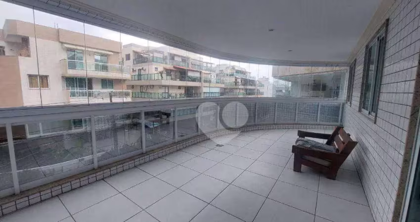 Apartamento com 3 quartos à venda, 106 m² por r$ 800.000 - recreio dos bandeirantes - rio de janeiro/rj