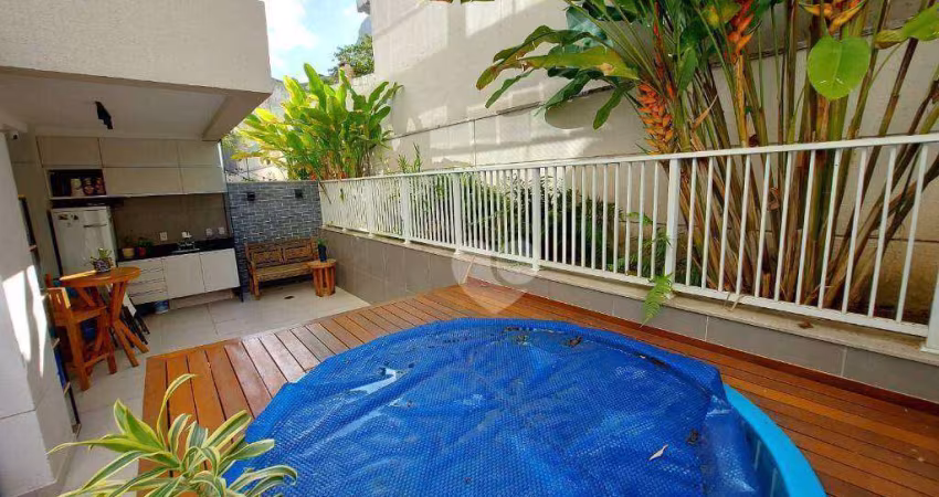 Apartamento Garden com 2 dormitórios à venda, 81 m² por R$ 1.600.000,00 - Botafogo - Rio de Janeiro/RJ