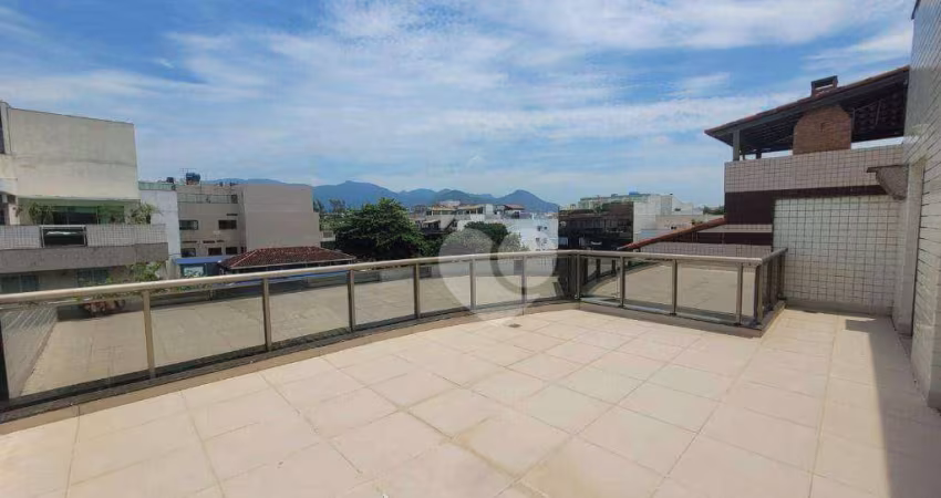 Carlos Galhardo Cobertura com 4 quartos, 2 suítes  para alugar, 288 m² por R$ 2.889/mês - Recreio dos Bandeirantes - Rio de Janeiro/RJ