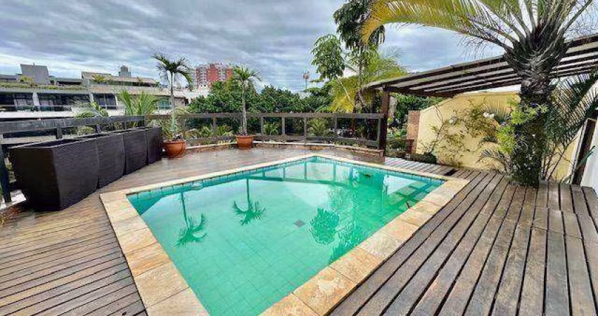 Lopes Enjoy Vende cobertura linear, 4 quartos, 374 m², 4 vagas, quadra praia - Jardim Oceânico.