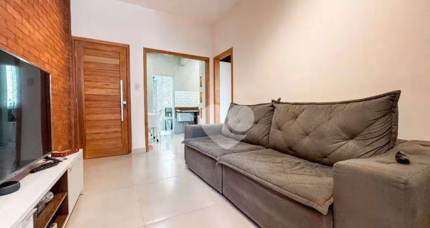 Apartamento com 2 quartos à venda, 57 m² por r$ 365.000 - grajaú - rio de janeiro/rj
