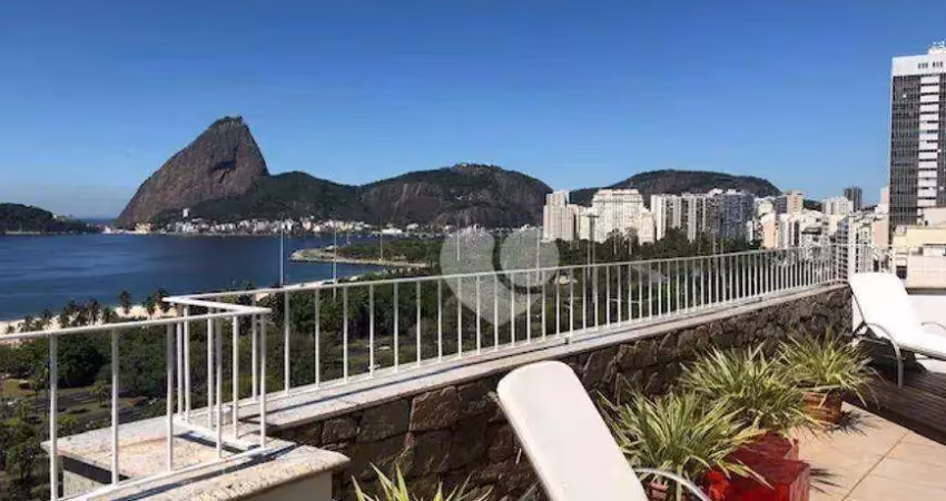 Cobertura com 5 quartos à venda, 523 m² por r$ 4.500.000 - flamengo - rio de janeiro/rj
