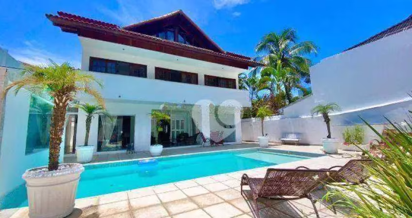 Casa com 5 dormitórios à venda, 564 m² por r$ 2.400.000,00 - recreio dos bandeirantes - rio de janeiro/rj