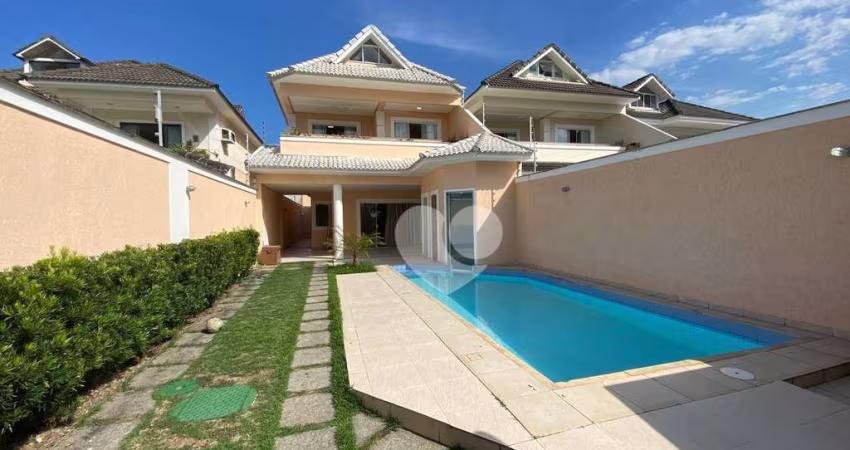 Casa com 5 quartos à venda, 267 m² por R$ 3.490.000 - Barra da Tijuca - Rio de Janeiro/RJ