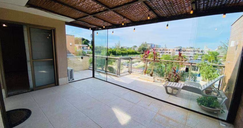Cobertura com 3 quartos à venda, 147 m² por R$ 1.280.000 - Recreio dos Bandeirantes - Rio de Janeiro/RJ