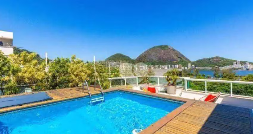 Cobertura com 4 quartos à venda, 477 m² por r$ 9.500.000 - jardim botânico - rio de janeiro/rj
