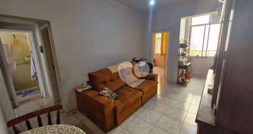 Apartamento com 2 dormitórios à venda, 75 m² por r$ 330.000,00 - tijuca - rio de janeiro/rj