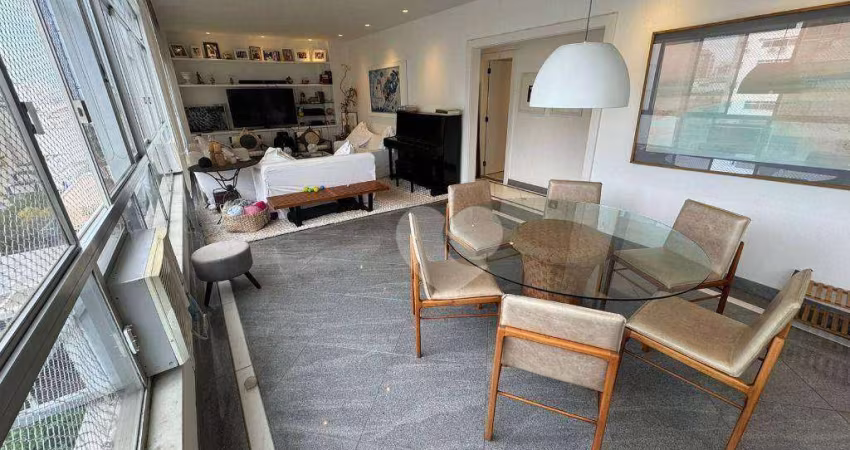 Apartamento com 3 quartos sendo 1 suíte, à venda, 134 m² por R$ 4.300.000 - Leblon - Rio de Janeiro/RJ