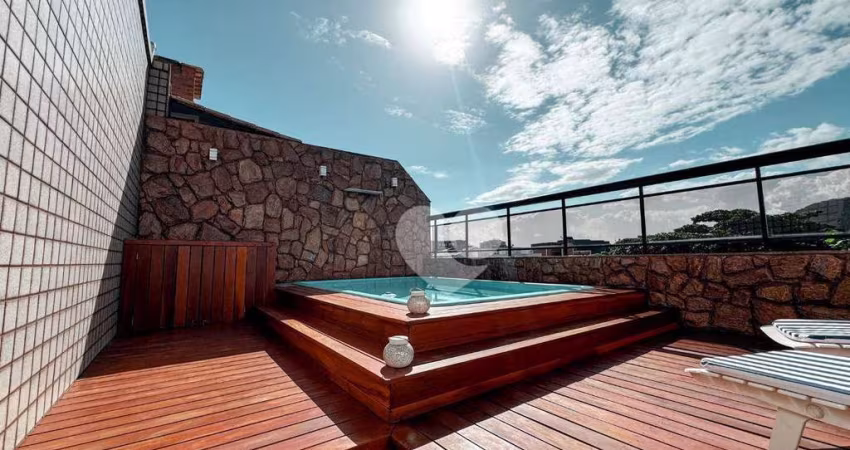 Cobertura com 4 quartos à venda, 355 m² por R$ 3.280.000 - Jardim Oceânico - Rio de Janeiro/RJ
