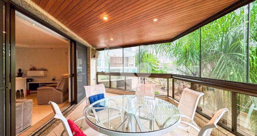 Apartamento com 4 quartos, 4 suítes  à venda, 196 m² por R$ 1.350.000 - Recreio dos Bandeirantes - Rio de Janeiro/RJ