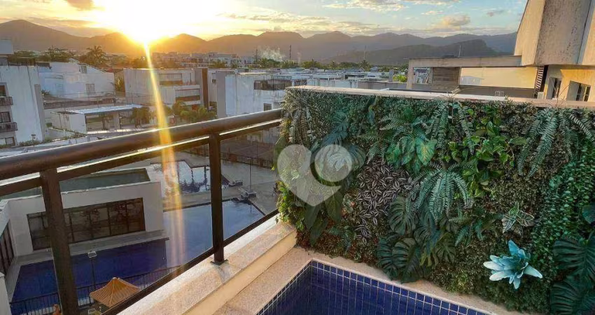 Cobertura com 4 quartos à venda, 146 m² por R$ 1.450.000 - Recreio dos Bandeirantes - Rio de Janeiro/RJ