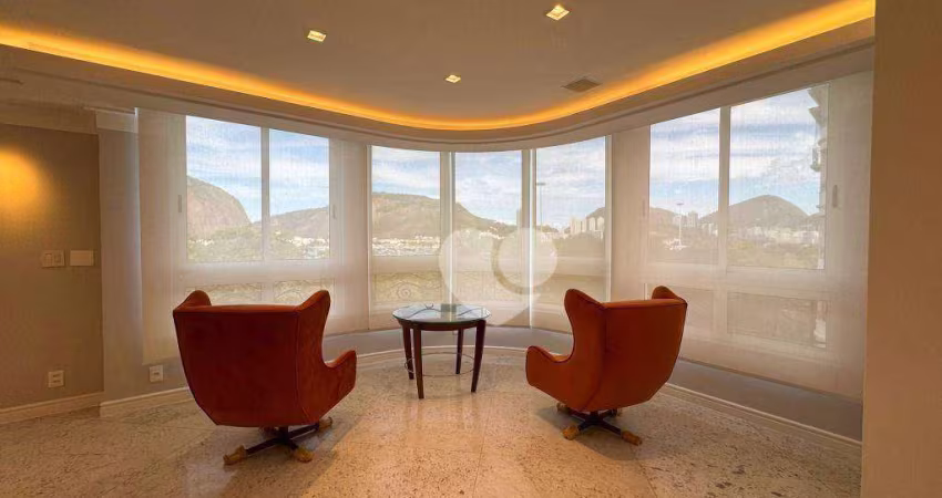 Apartamento Exclusivo na Av. Rui Barbosa com Vista para o Pão de Açúcar | Projeto Helena Cohen | 286 m² | 3 Quartos | 2 Suítes | 2 Vagas