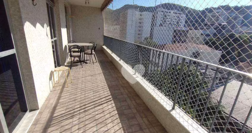 Apartamento com 2 quartos  varanda garagem suiteà venda, 99 m² por R$ 430.000 - Grajaú - Rio de Janeiro/RJ