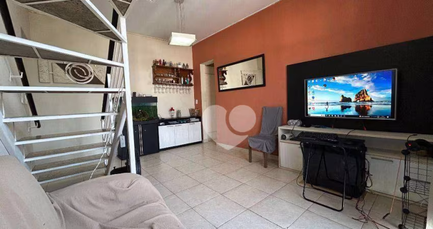 Lopes Enjoy vende cobertura duplex com 2 quartos, varanda, 2 vagas de garagem, 114m², por R$610.000,00 - Grajaú - Rio de Janeiro- RJ.